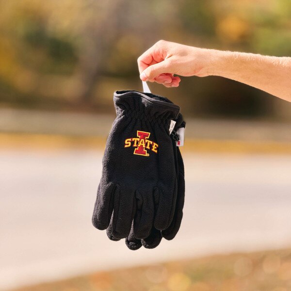 Logofit I-State Black Peak Fleece Gloves (Sized)